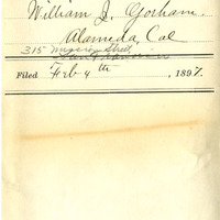 Thumbnail for Old Series Trademark No. 2899