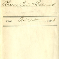 Thumbnail for Old Series Trademark No. 3274