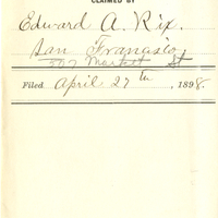 Thumbnail for Old Series Trademark No. 3181