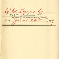 Thumbnail for Old Series Trademark No. 3347