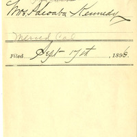 Thumbnail for Old Series Trademark No. 2838