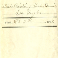 Thumbnail for Old Series Trademark No. 3074
