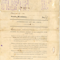 Thumbnail for Original Bill File, Senate Concurrent Resolution 17