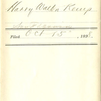 Thumbnail for Old Series Trademark No. 3287