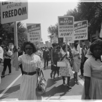 Thumbnail for Civil rights demonstrators at the March on Washington for Jobs and Freedom