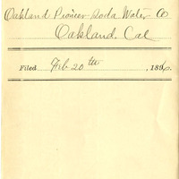 Thumbnail for Old Series Trademark No. 2721