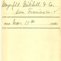 Thumbnail for Old Series Trademark No. 2873