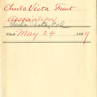 Thumbnail for Old Series Trademark No. 3394