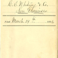 Thumbnail for Old Series Trademark No. 2734