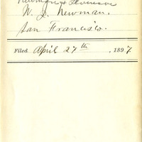 Thumbnail for Old Series Trademark No. 2958
