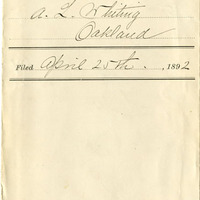 Thumbnail for Old Series Trademark No. 2129