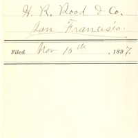 Thumbnail for Old Series Trademark No. 3087