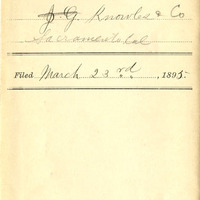 Thumbnail for Old Series Trademark No. 2557