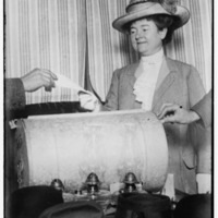 Thumbnail for Annie Marshall Reid Ralph casting a ballot