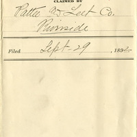 Thumbnail for Old Series Trademark No. 2195