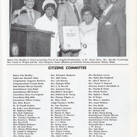 Thumbnail for Los Angeles Mayor Tom Bradley honors the Our Authors Study Club