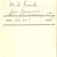 Thumbnail for Old Series Trademark No. 3058