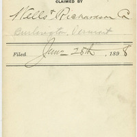 Thumbnail for Old Series Trademark No. 3218
