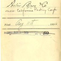 Thumbnail for Old Series Trademark No. 2822