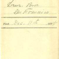 Thumbnail for Old Series Trademark No. 2512