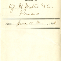 Thumbnail for Old Series Trademark No. 3126