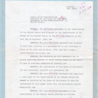 Thumbnail for Original Bill File, Senate Joint Resolution 9