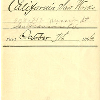 Thumbnail for Old Series Trademark No. 2848