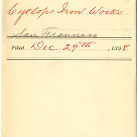 Thumbnail for Old Series Trademark No. 3336