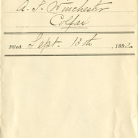 Thumbnail for Old Series Trademark No. 2185