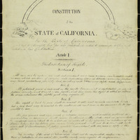 Thumbnail for California Constitution of 1849