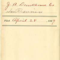 Thumbnail for Old Series Trademark No. 3388